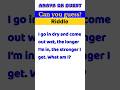 Guess the answer 😎|| Riddle with answer || Hard riddles || Anaya GK Quest #shorts