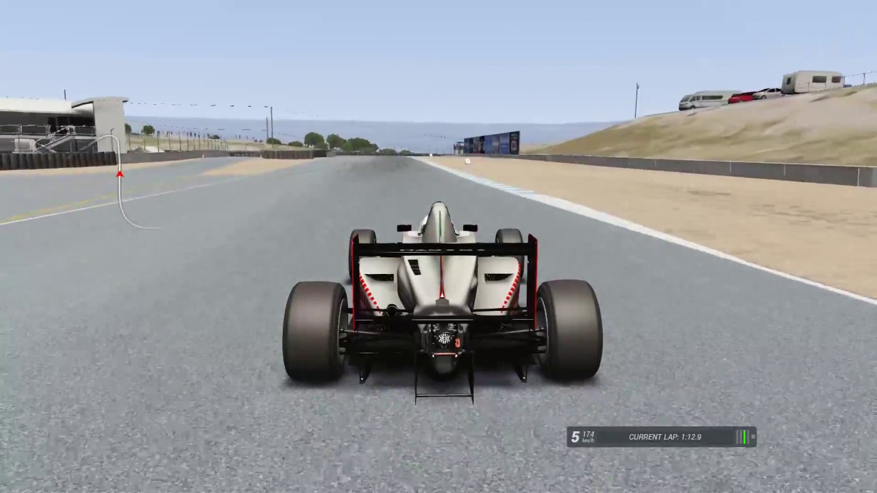 Tatuus FA01 @ Laguna Seca - training