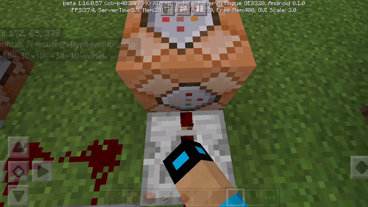 Cara menggunakan command block - YouTube