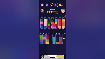 289 Level Get colour -Water sort puzzle game 2024