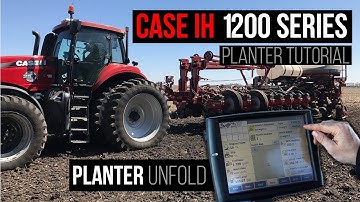 Case IH 1200 Series Planter Unfold | Red Power Team
