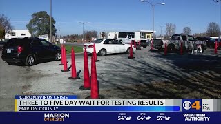 Long wait times for coronavirus tests