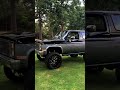 1985 Square Body k5 Blazer on 37s Toyo on24 inch wheels #classic #malibu  #chevrolet #capcut