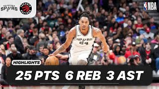 DEVIN VASSELL vs TORONTO RAPTORS | 25 PTS - 6 REB - 3 AST - 1 BLK - 2 STL | 03-23-2025 Highlights