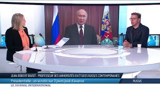 Russie : une inconnue pour Poutine, le score