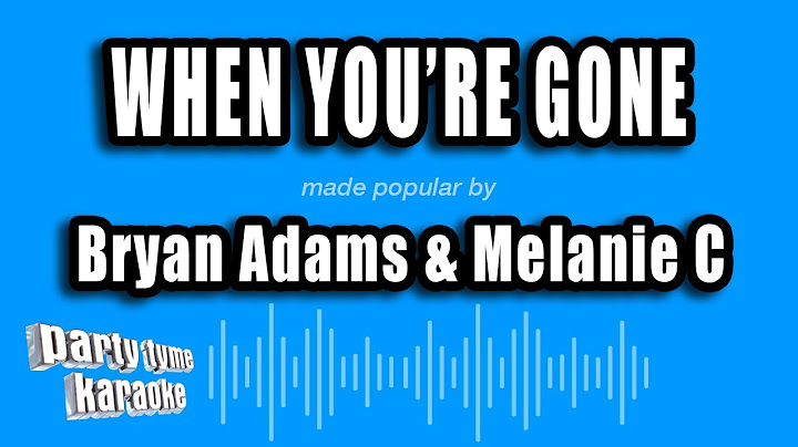 When You’re Gone Instrumental version - Instrumental performance video thumbnail