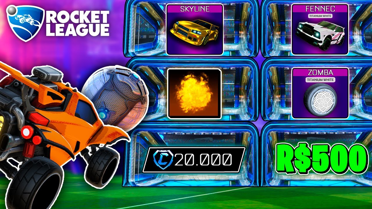 TODOS OS GOLS SÃO PREMIADOS NO ROCKET LEAGUE (desafio ft gian)