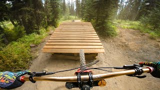 One of the Best Jump lines at this Growing Bike Park!