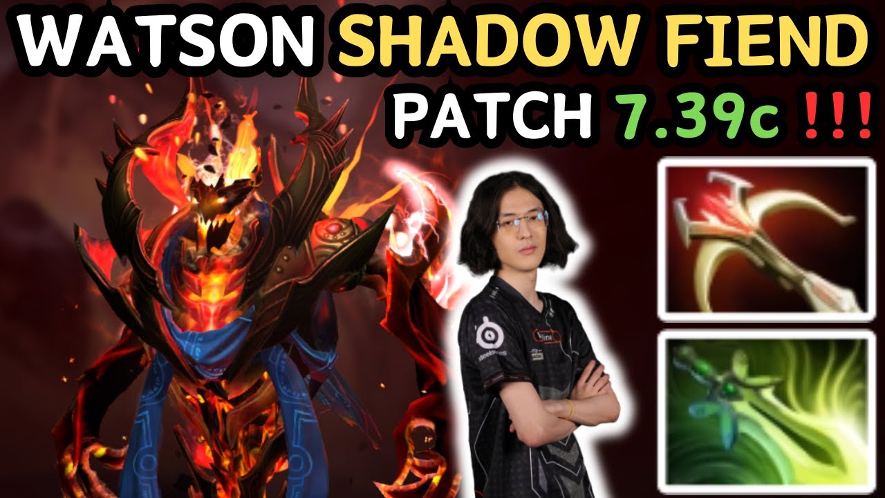 🔥 FULL DAMAGE. FULL CONTROL. RANK 1 WATSON SHADOW FIEND DESTROYS | DOTA 2