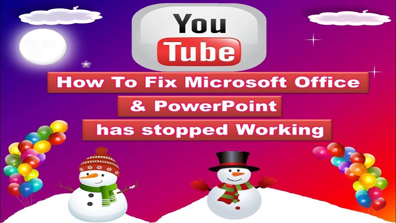 powerpoint presentation slideshow not working