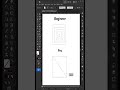 Beginner vs Pro  Adobe Illustrator Tutorial #adobeillustrator #graphicdesign #illustrator #shorts