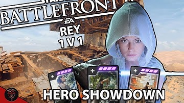 Star Wars Battlefront 2 || Rey || Hero Showdown || 1 V 1 Duel