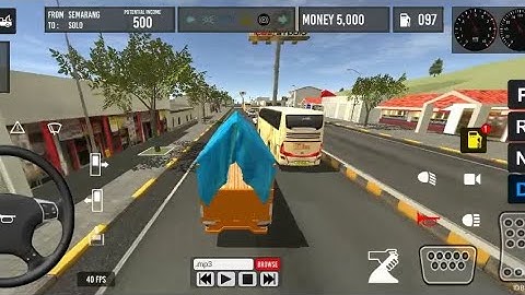 IBDB Bus simulator | IBDS Indonesia truck simulator Gameplay Android, iOS #idbsstudio