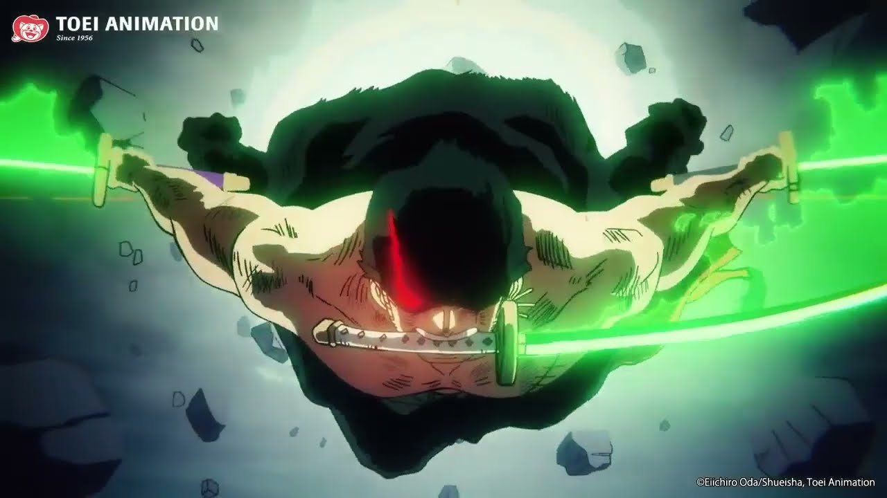 Diferença de poder do Zoro Do arco de baratie e Zoro atual.