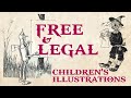 FREE and LEGAL Children's Illustrations & Text - Artist Resource for Print on Demand or Publishing