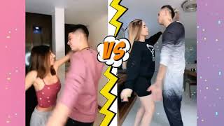 Katia Vlogs y Cesar Pantoja VS Kimberly Loaiza y Juan De Dios Pantoja /Batalla de Tik Tok Abril 2021