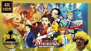 Apollo Justice: Ace Attorney Trilogy | Gameplay anime novely s překladem přes PC | CZ 4K60 HDR