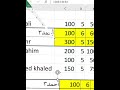 ازاي تاخد اسكرين شوت في الاكسيل وتعدل في الاسكرين شوت بتعديل الاكسيل #shorts