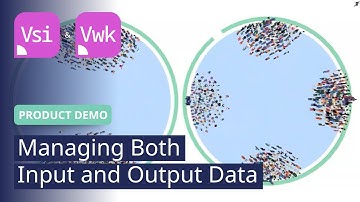Managing Both Input and Output Data | PTV Vissim & Viswalk |  Product Demo