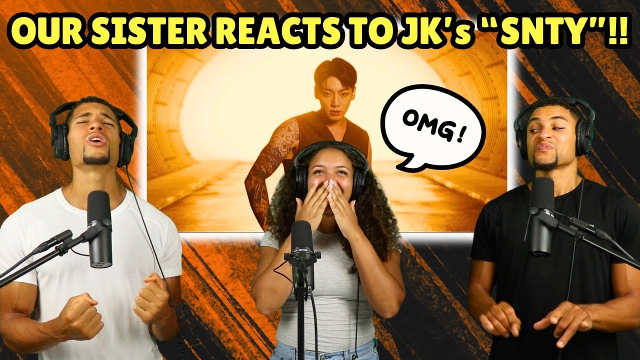 Our Sister's FIRST TIME HEARING 정국 (Jung Kook) ‘Standing Next To You’ Official MV!