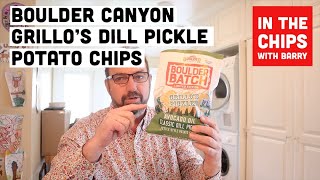 🇺🇸 Boulder Canyon Grillo’s Dill Pickle Potato Chips on In The Chips with Barry