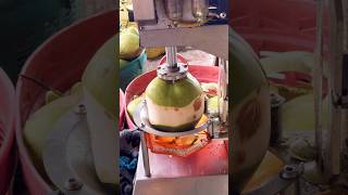 Coconut Cutting Skill - Fruits Cutting Skill