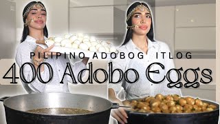 Cocino 400 Huevos ,  Filipinos Adobog Itlog ( Huevos Adobados )