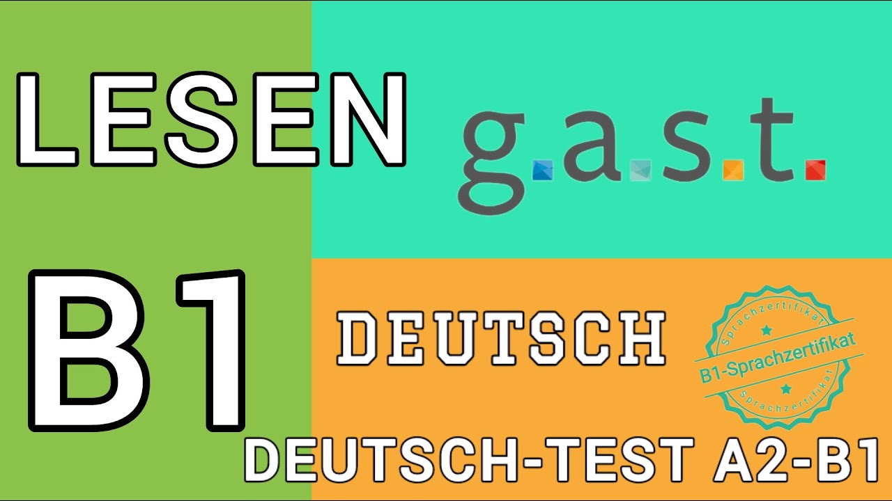 #DTZ #Prüfungtest  A2-B1 Lesen