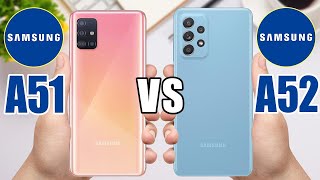 Samsung Galaxy A51 vs Samsung Galaxy A52