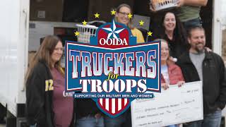 Truckers for Troops check presentation to VCP - Veterans Community Project