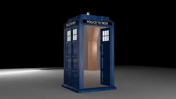 Blender | Tardis | Bigger On The Inside Test