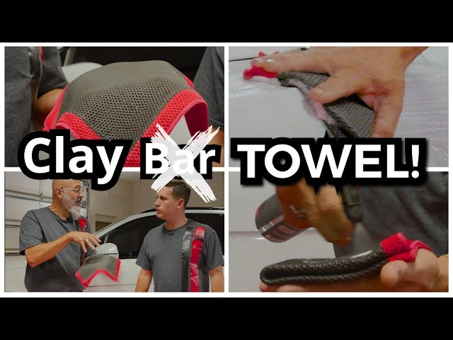 Ragnify Microfiber Clay Towel Auto Detailing Scratch Free and Paint