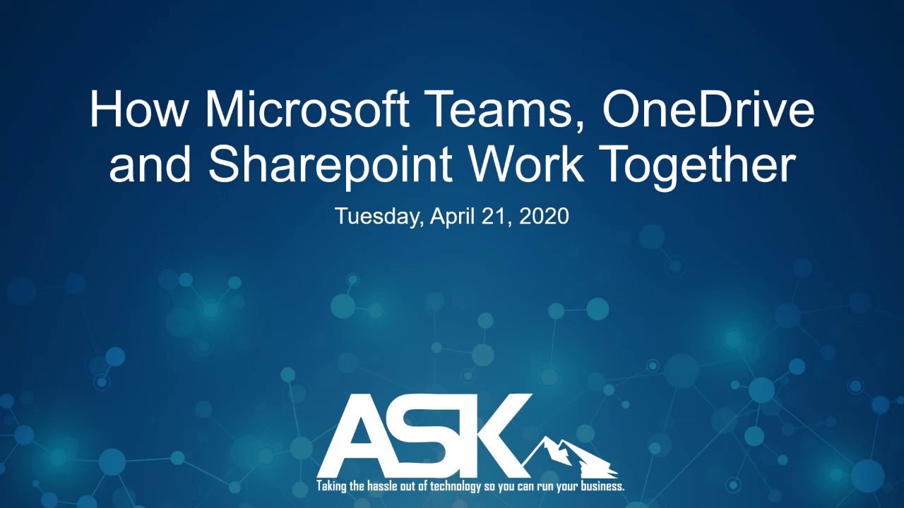 how do teams and sharepoint work together