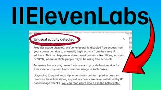 Information How to Fix ElevenLabs “Unusual Activity Detected” (2026 Guide) Guide