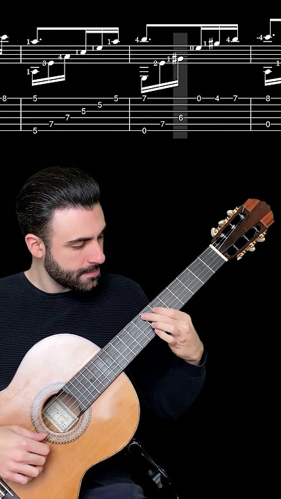 Fur Elise Guitar Tutorial #shorts