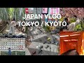 Japan Vlog - Part 1  - Tokyo | Kyoto | Solo travel