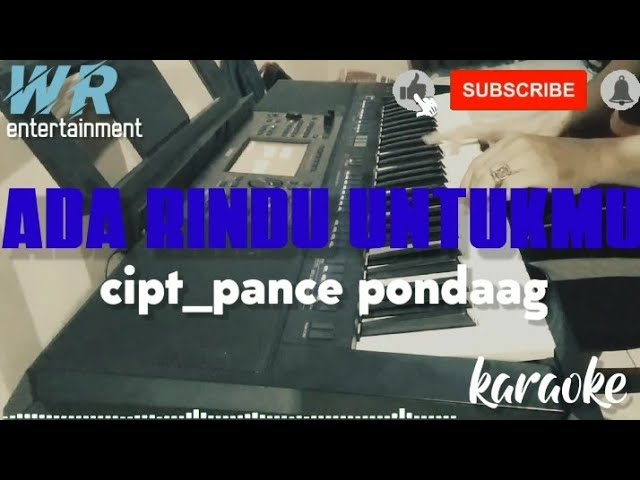 ADA RINDU UNTUKMU cipt_pance pondaag (cover)karaoke class=