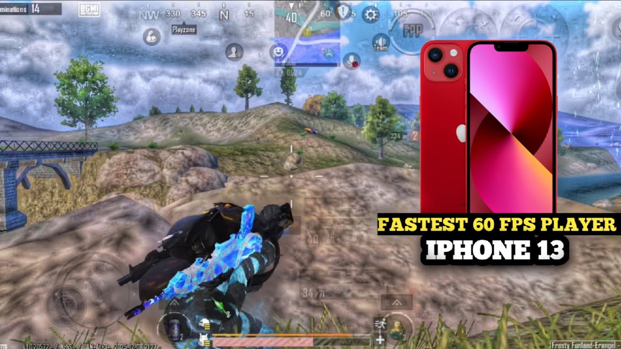 FASTEST 60 FPS PLAYER 🔱 IPHONE 13🔥 - YouTube