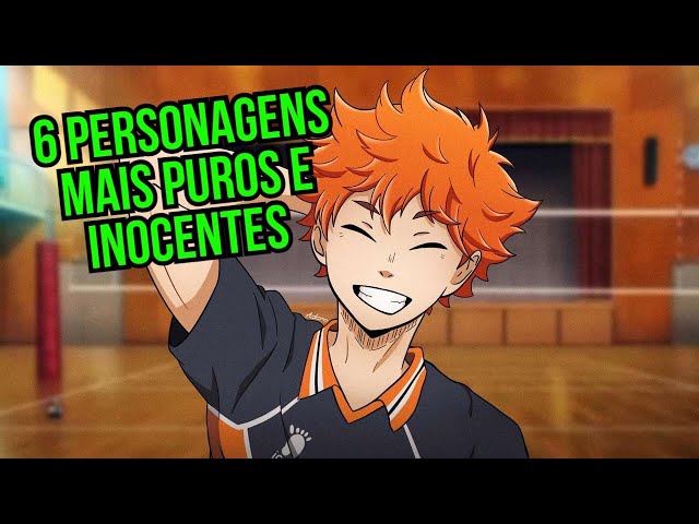 Personagens puros e ingênuos dos animes > [PLG]