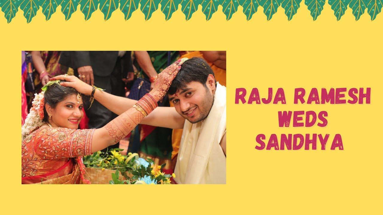 మా తమ్ముడి పెళ్లి | Raja Ramesh weds Sandhya #teluguvlogs # ...