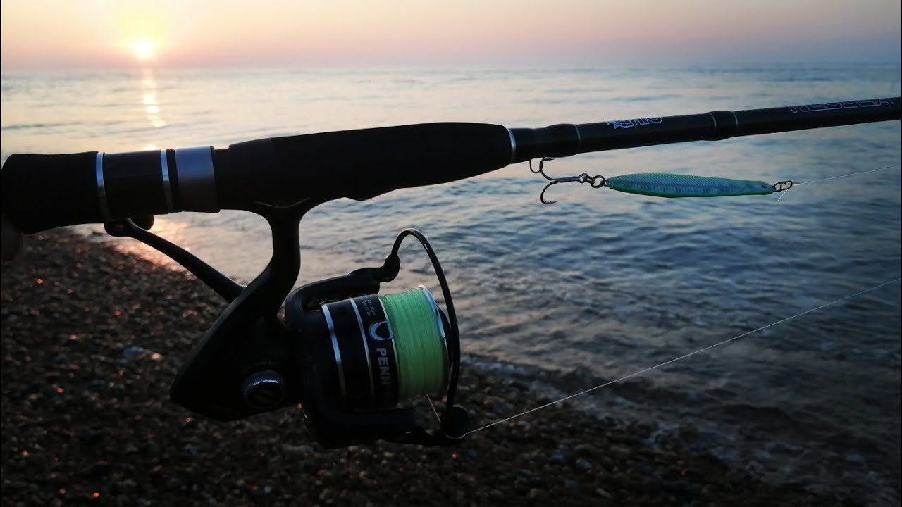 LURE FISHING FOR BASS EASTBOURNE SUMMER FISHING AMAZING SUNRISE