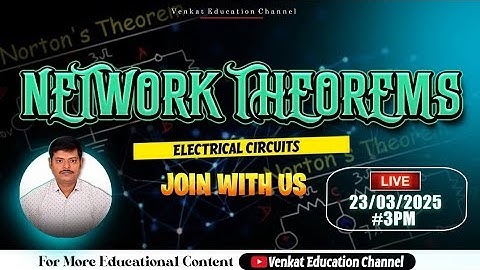 Network Theorems introduction