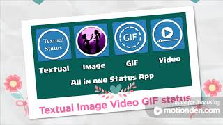 Status4u : Video Image Text &  GIF Status App screenshot 2