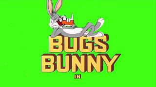 Bugs bunny in green screen