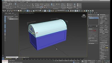 make a Treasure Chest in 3DS Max