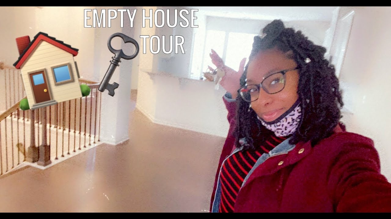 I BOUGHT MY FIRST HOUSE ! | EMPTY TOWNHOUSE TOUR - YouTube