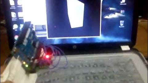 Accelerometer Test (arduino + processing)