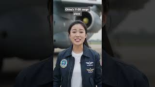 The chubby girl China's Y-20 cargo plane#cargo#plane#Chinese#y20#aircraft#