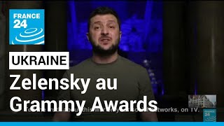 Zelensky au Grammy Awards : 