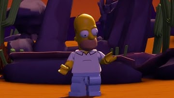 LEGO Dimensions - Simpsons Level Pack Playthrough/Gameplay (PS4)